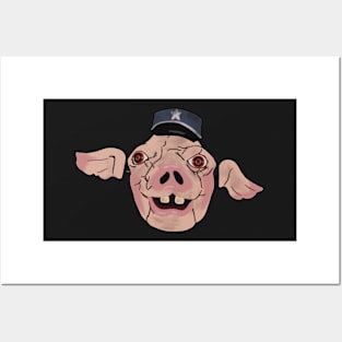 Spiral Pig Posters and Art